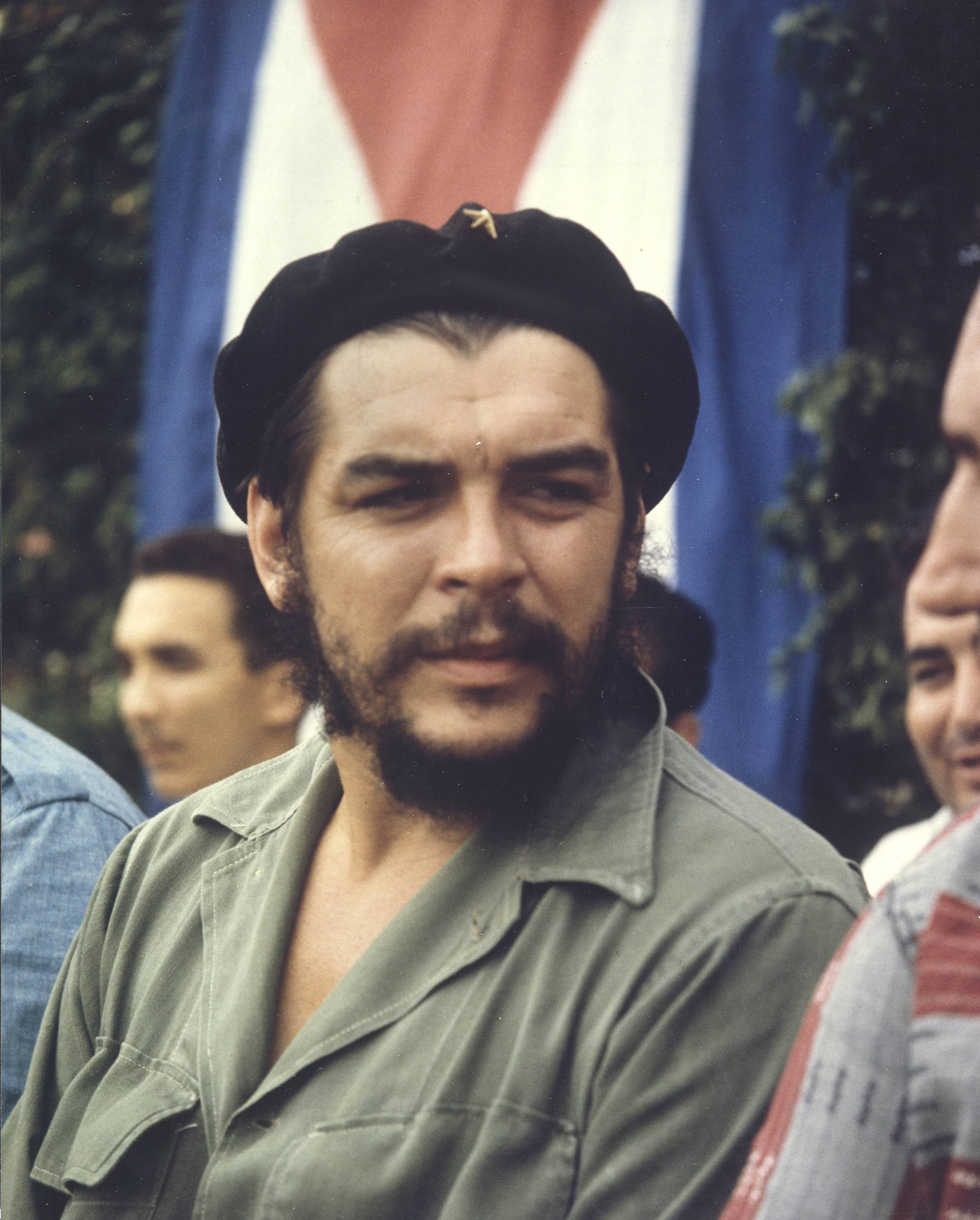 Foto inédita del Che en gran formato.