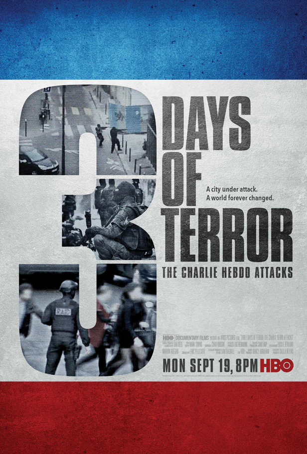 Three Days of Terror documental sobre el ataque a la revista CHARLIE HEBDO