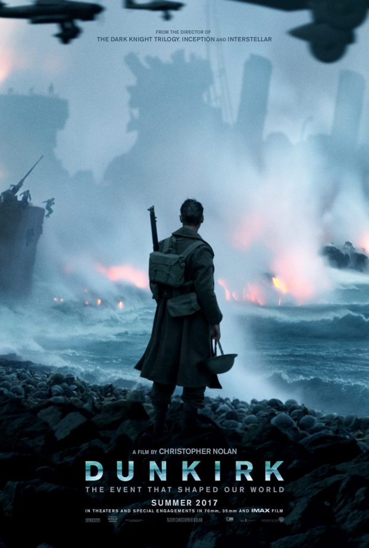 Primer TRAILER de»Dunkirk» de Christopher Nolan