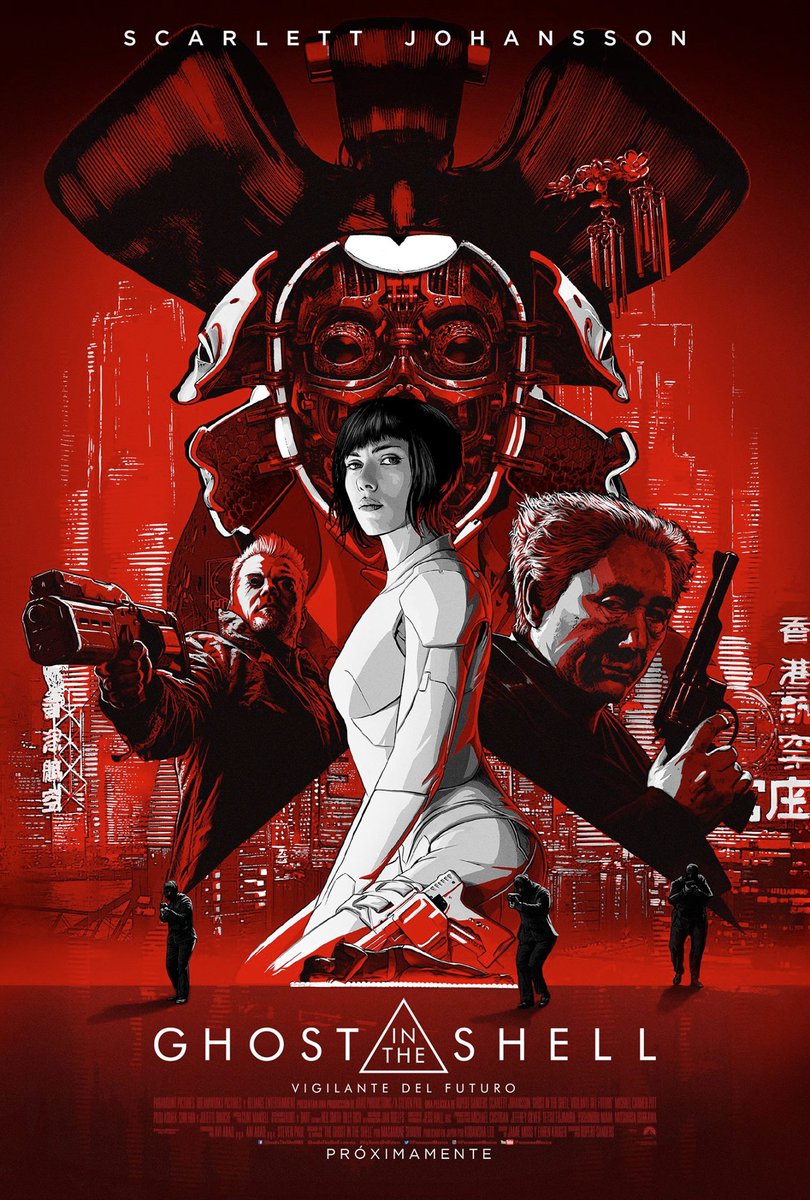 POSTER Y NUEVO TEASER DE GHOST IN THE SHELL
