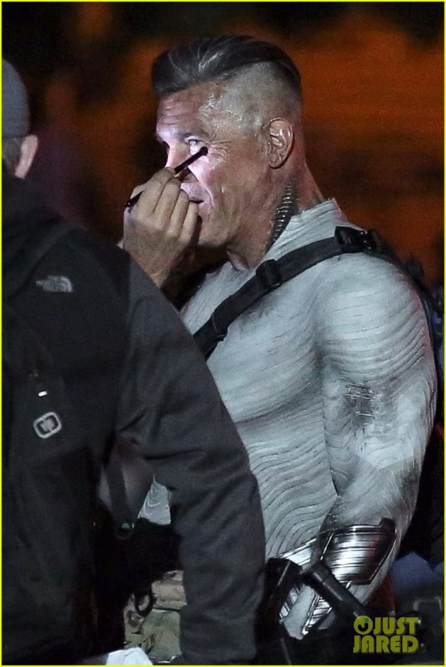 CABLE EN EL SET DE DEADPOOL 2