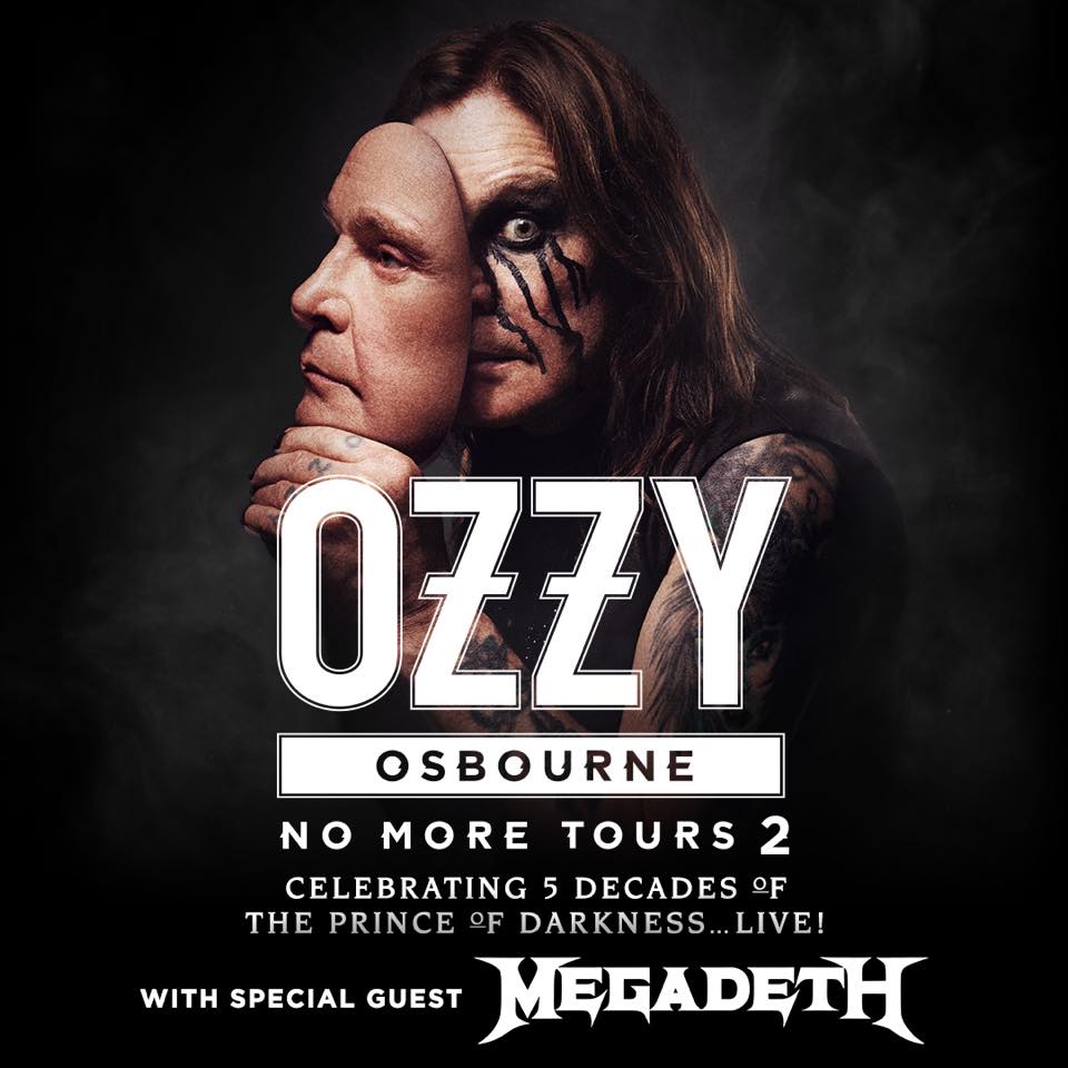 Se despide OZZY de los escenarios con una gira con Megadeth.